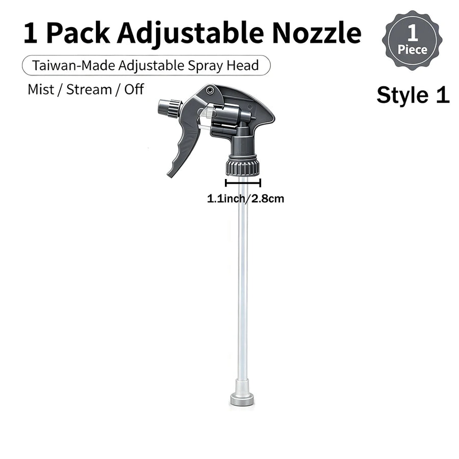 Adjustable Detailing Spray Bottle & Replacement Nozzle Options
