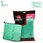 850 GSM Quilted Microfiber Detailing Towel, 40 x 40 cm