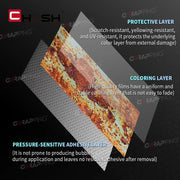 Rust Camouflage Automotive & Motorcycle Vinyl Wrap