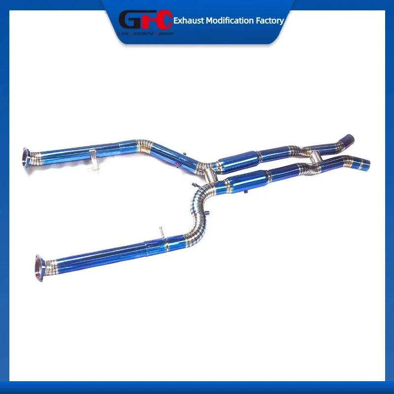 304 Stainless Steel Exhaust Front Pipe for BMW M3 M4 3.0T 2021-2024 Car