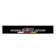 MUGEN Windshield Banner Vinyl Decal – 130 × 20 cm