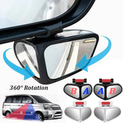 360° Adjustable Blind-Spot Mirror – Left or Right