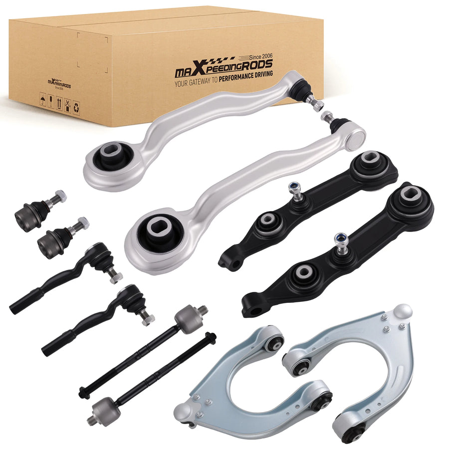 Front Control Arm, Tie Rod & Ball Joint Kit for Mercedes-Benz W211/C219 2003-2009