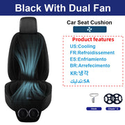 Universal 12V/24V Ventilated Cooling Car Seat Cushion