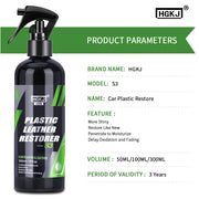 Automotive Plastic and Leather Restorer Spray