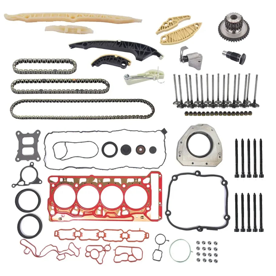 Timing Chain, Gasket & Valve Kit for Audi/VW 1.8T/2.0T