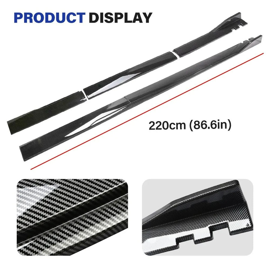 Carbon-Fiber-Look Body Lip Kit – Infiniti Q50/Q60 Style