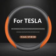 Nappa Steering Wheel Cover for Tesla