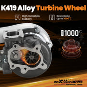 GT2871 T25 Ball-Bearing Turbocharger with Billet Wheel