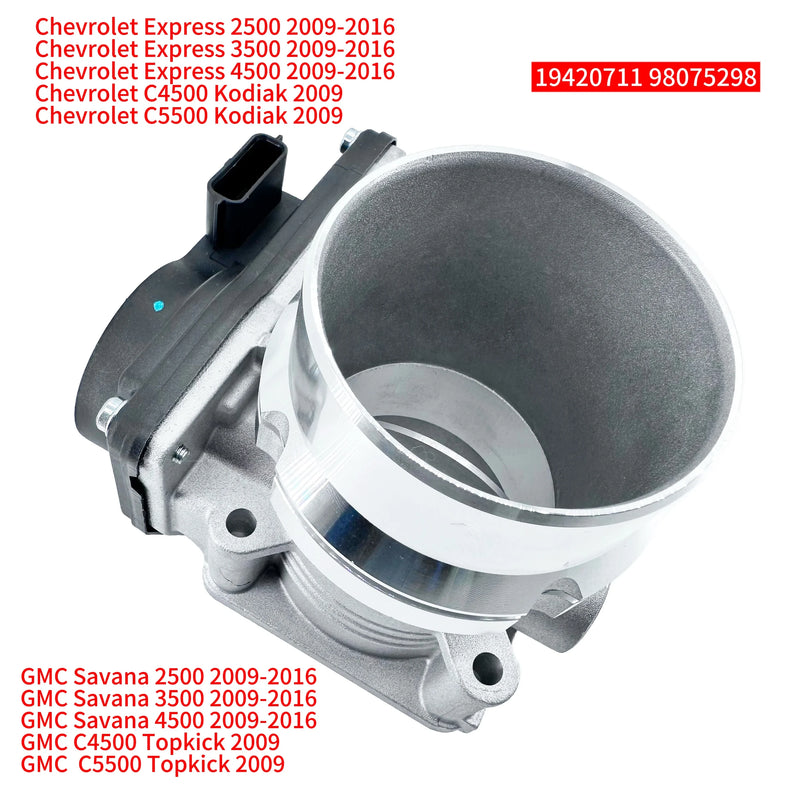 Electronic Throttle Body for Chevrolet Express & GMC Savana 2500/3500/4500 2009-2016