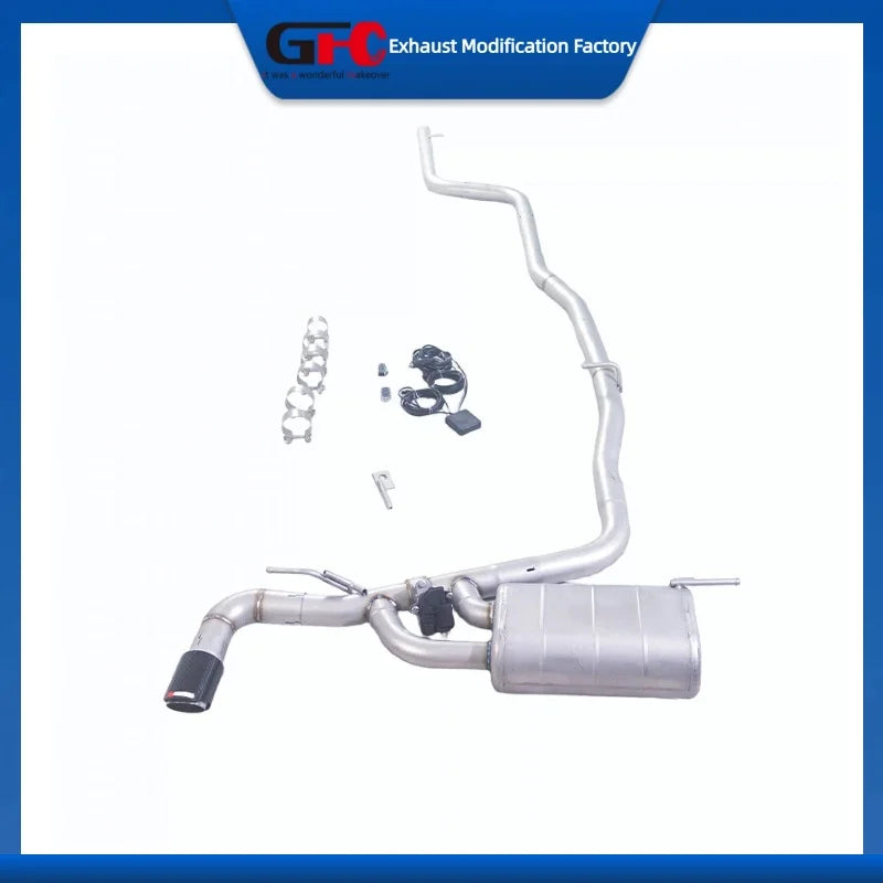 304 Stainless Steel Catback Valvetronic Exhaust System for BMW 1.5T 2015-2018
