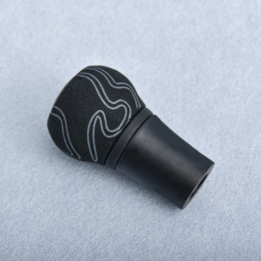 Universal Suede-leather Graffiti Manual Gear Shift Knob