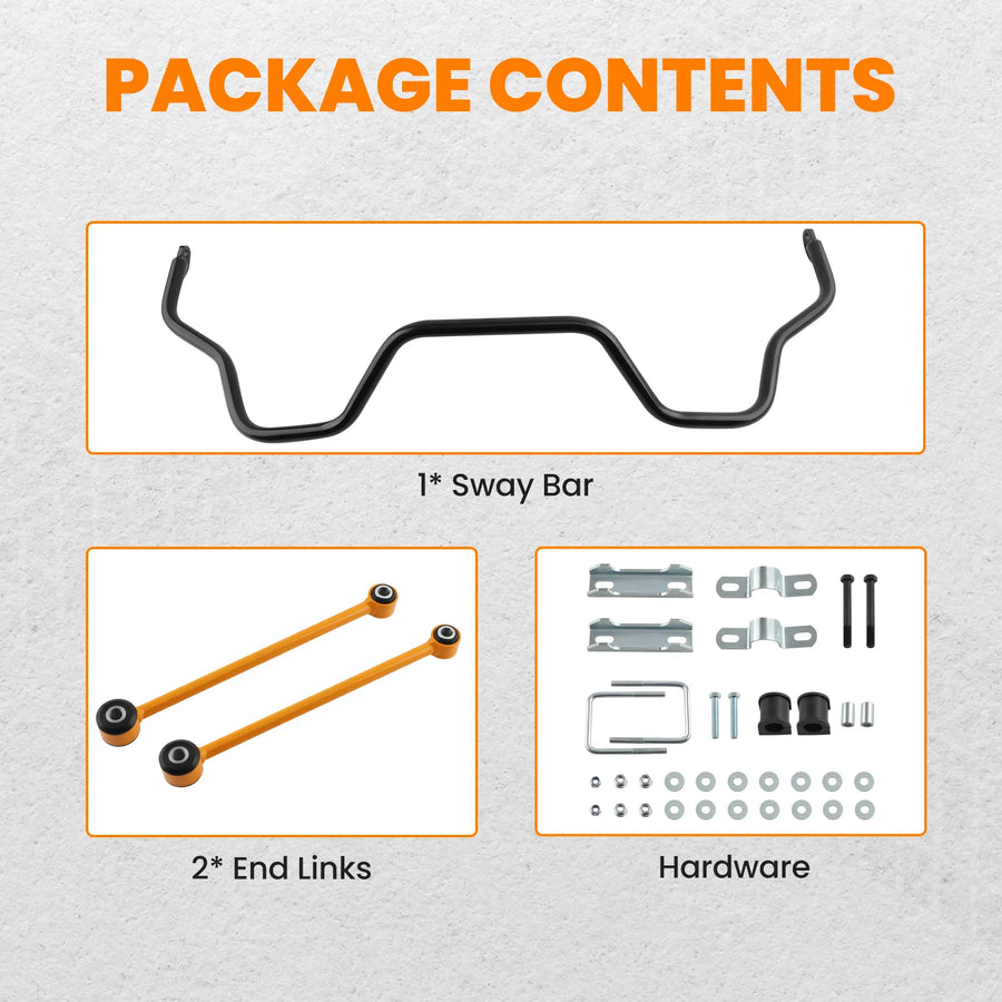 Rear Kits Sway Bar End Links with Bushings for Toyota Tundra 2007-2021