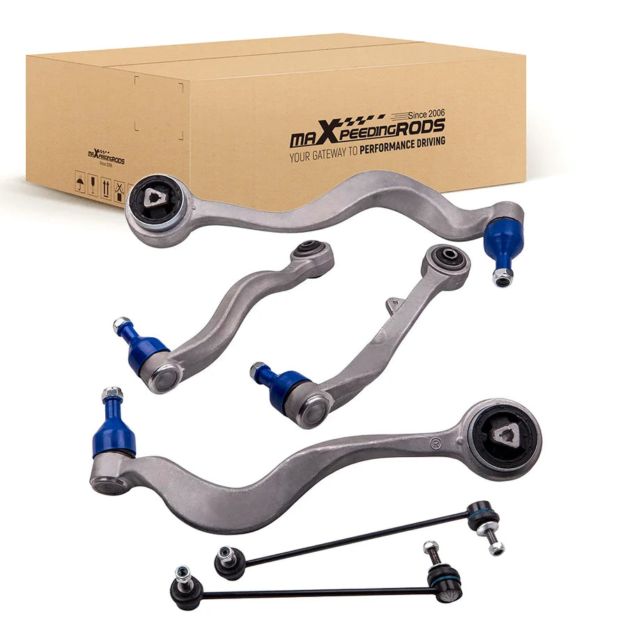 6-Piece Front Lower Rearward Forward Control Arm for BMW 525i 528i 530i 545i 550i