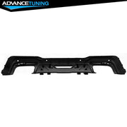 Gloss Black Competition-Style Rear Diffuser for 2024–2026 Ford Mustang