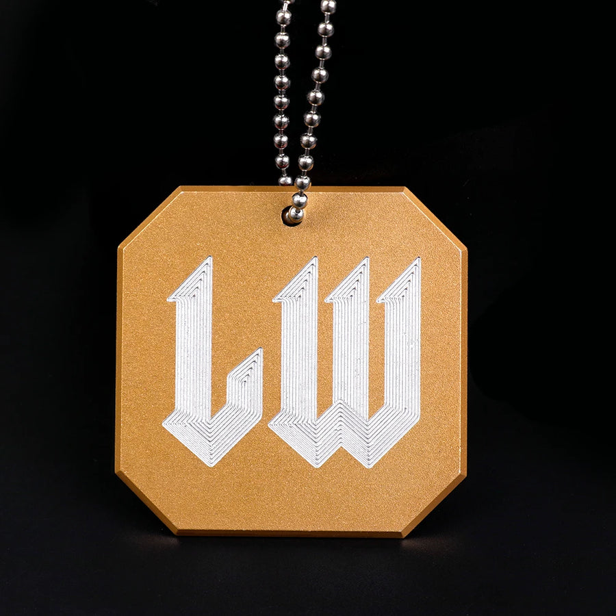 Likewise-Style Metal Shift Knob Emblem & Key Ring