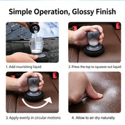 Tire Dressing Applicator Sponge with Liquid Reservoir