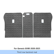 TPE All-Weather Floor Mats and Cargo Liner Set for Genesis GV80 Seven-seats 2020-2025