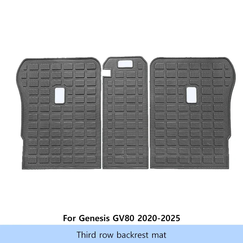 TPE All-Weather Floor Mats and Cargo Liner Set for Genesis GV80 Seven-seats 2020-2025