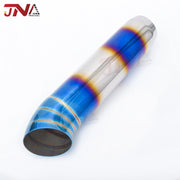Universal High-Quality Stainless Steel Car Exhaust Pipe Muffler Tail Pipe 63mm-76mm for Modified Racing