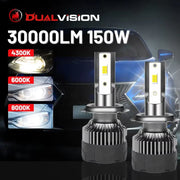 2-Piece H1/H3/H4/H7/H11/H13 LED Headlight Bulb – 4300K