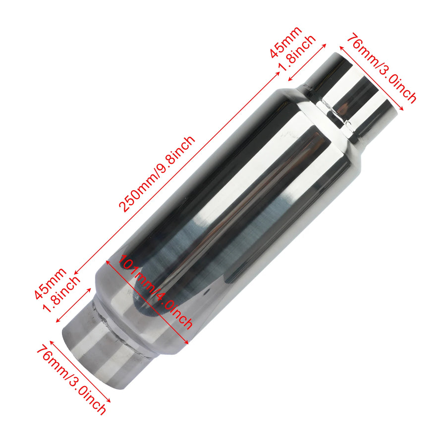 Stainless Steel Performance Exhaust Muffler for Sport Racing Accessries Modified Boost