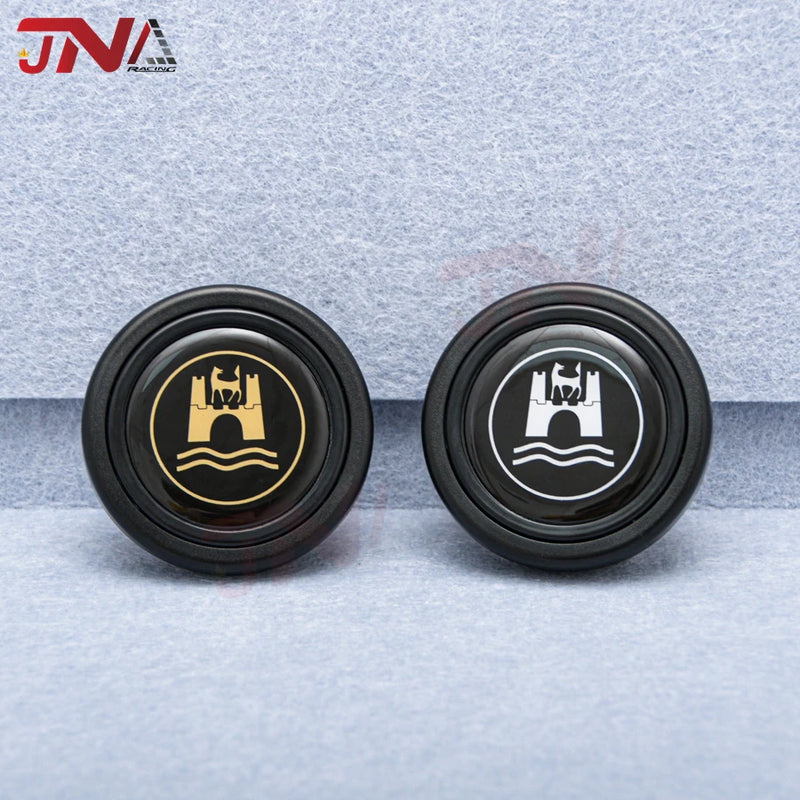 JDM Vintage Steering Wheel Horn Button for Wolfsburg Universal Horn Switch Cover