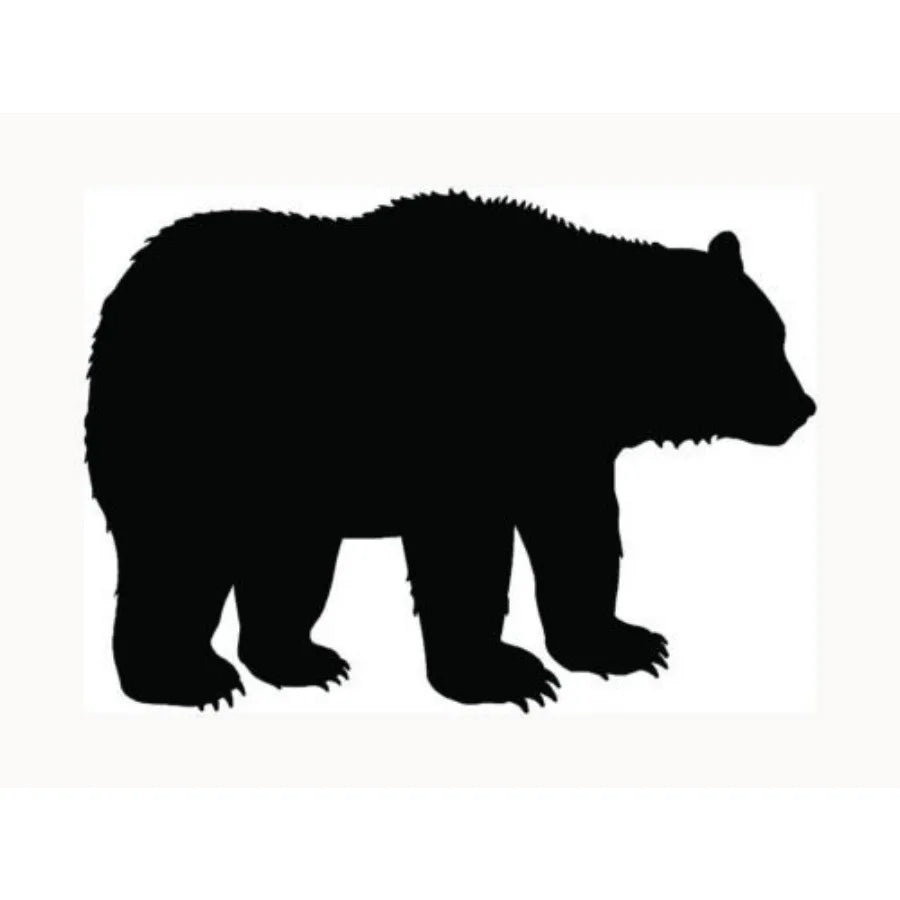 Grizzly Bear Outdoor Vinyl Decal