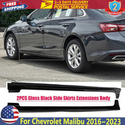 2-Piece Side Skirt Extension Kit for Chevrolet Malibu 2016-2023