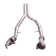 304 Stainless Steel Exhaust Front Pipe for Audi S4 S5 2024