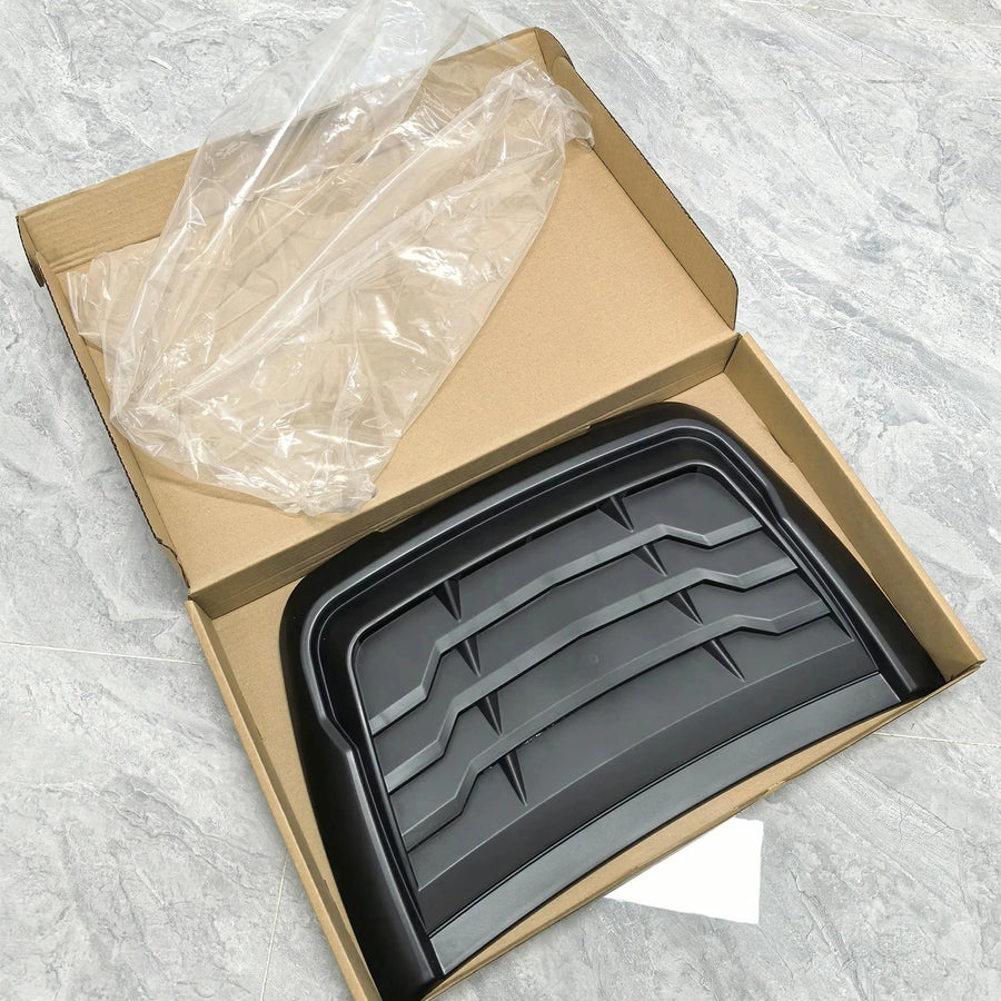 Universal Black Hood Vent Scoop Cover