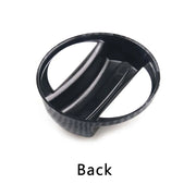 Carbon Fiber Fuel Door Cap Cover Trim for BMW