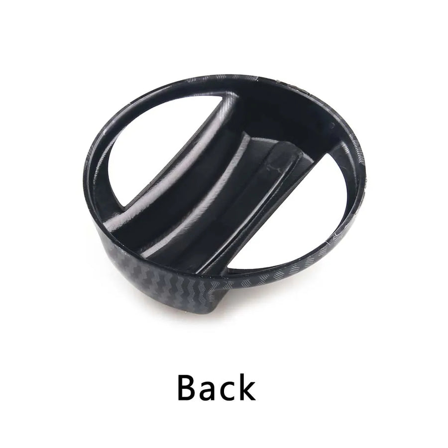 Carbon Fiber Fuel Door Cap Cover Trim for BMW