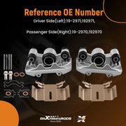 Rear Brake Caliper Set for Toyota RAV4 2004-2005