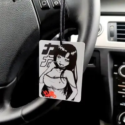 Anime Girl JDM Hanging Car Air Freshener