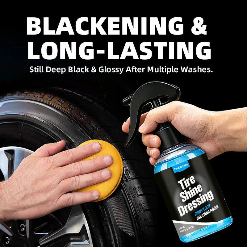Wet-Look Automotive Tire Shine Dressing