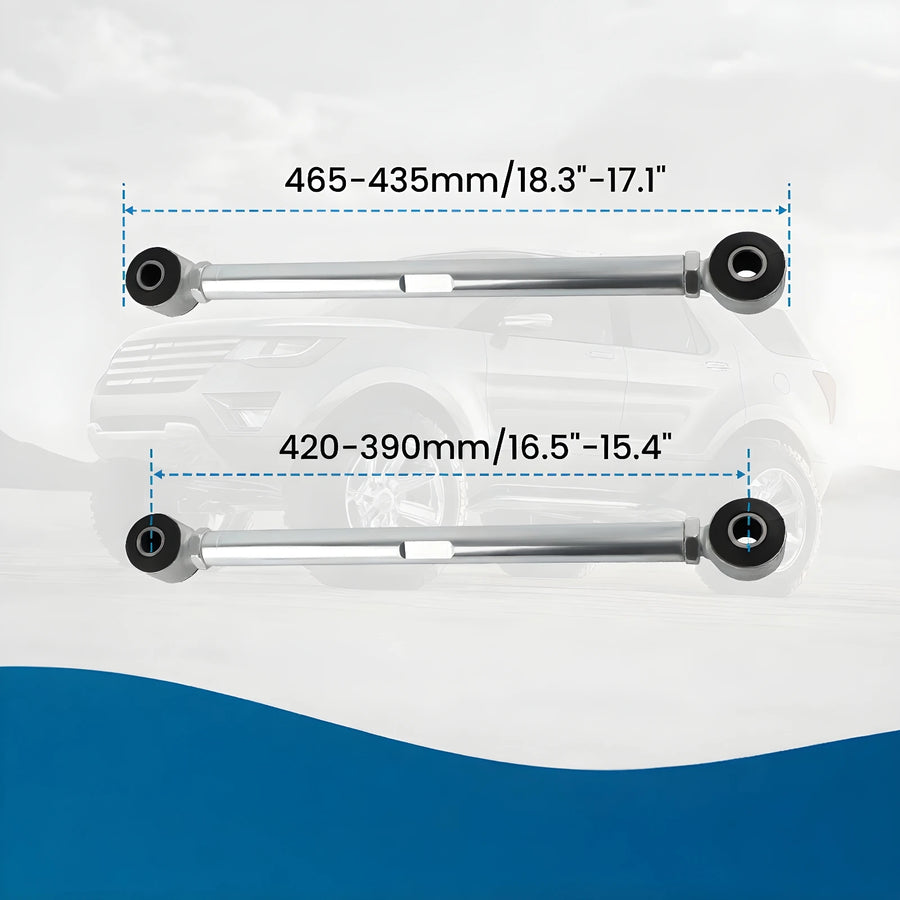 Adjustable Rear Strut Rod Set for 1963–1979 Chevrolet Corvette