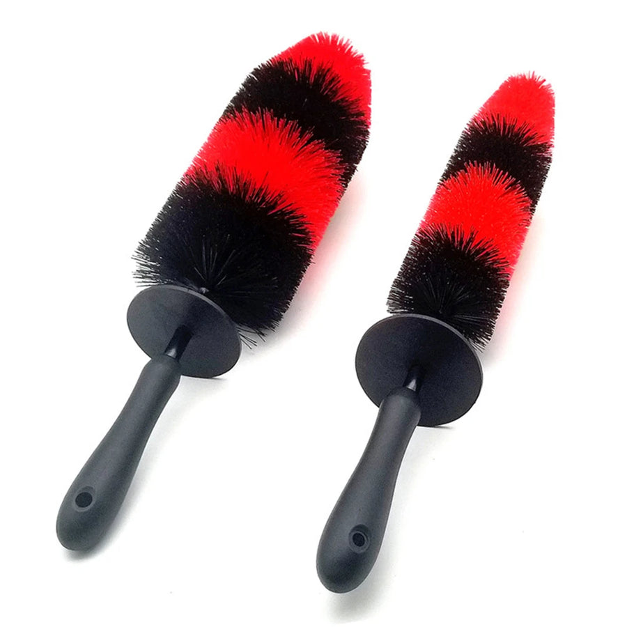 Wheel Cleaning Brushes - Large, Small or 2-Piece Set