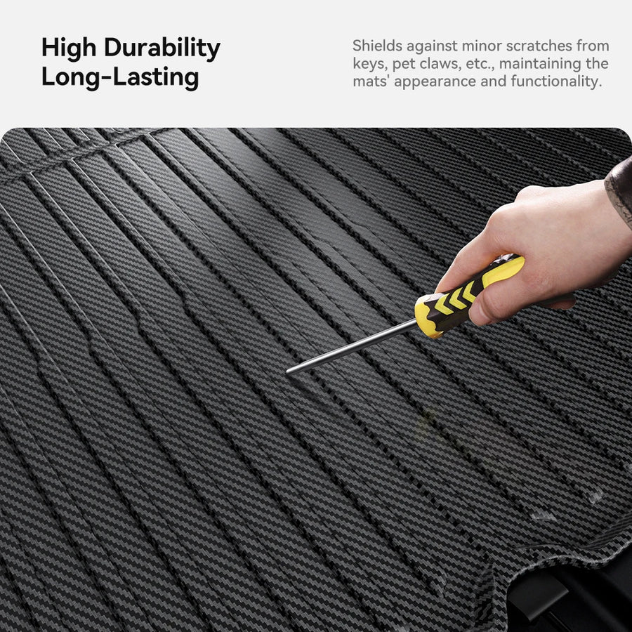 TPE All-Weather Floor Mats and Cargo Liner Set for New Tesla Model Y Juniper 2025