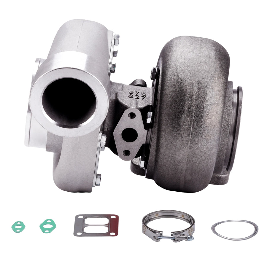 Gt45 V-band 1.05 A R 98MM Huge Boost Horse Power 600+ Bhp Turbocharger Trim: 50
