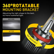 H8B/H9B/H11B LED Headlight Bulbs – 6500K