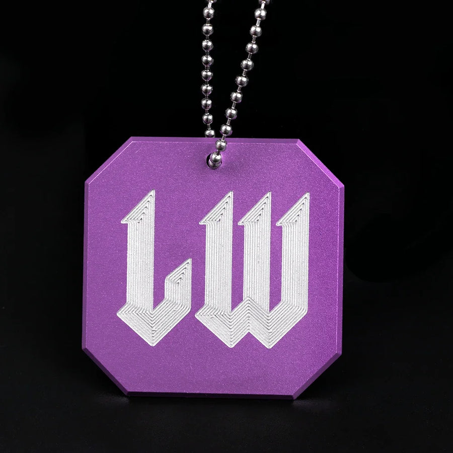 Likewise-Style Metal Gear Shift Badge & Key Ring