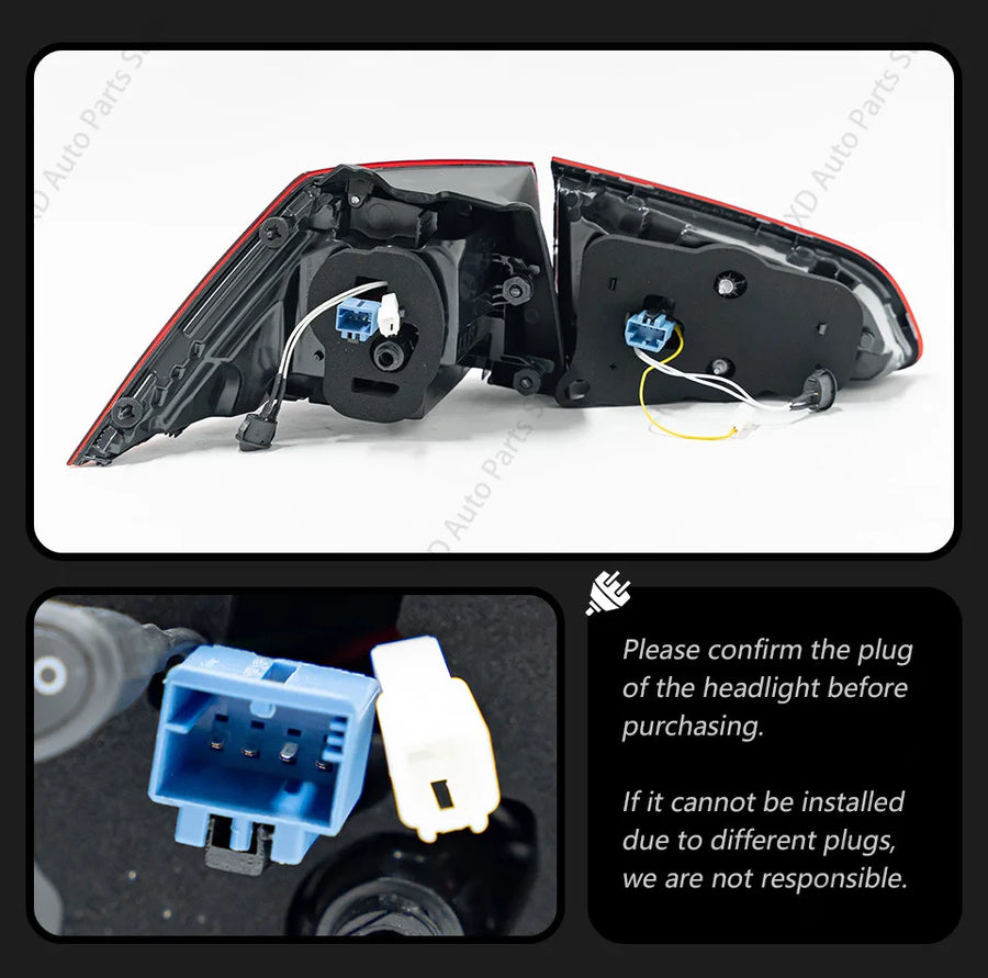 LED Tail Light Assembly for VW Golf 7 2012–2020