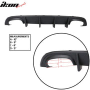 Unpainted Rear Bumper Diffuser for 2015–2023 Dodge Charger