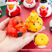 Christmas Rubber Duck Assortment – 6, 12 or 24 Pieces