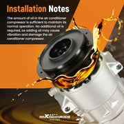 A/C Compressor & Clutch for Toyota RAV4 & Camry 2006-2009