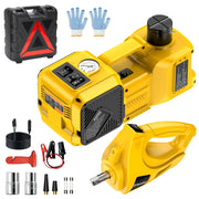 5-Ton 12V Electric Scissor Jack with Tire Inflator and Optional Impact Wrench