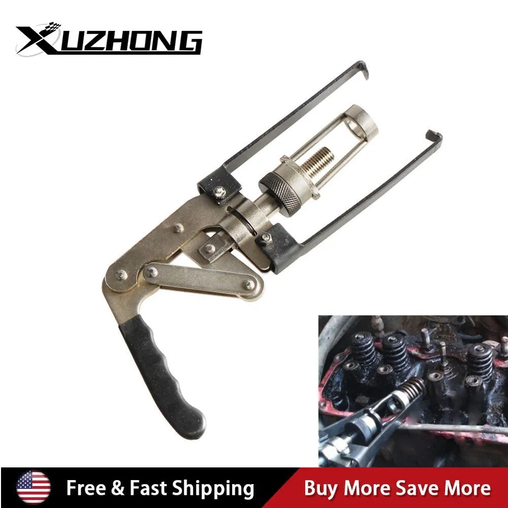 Valve Spring Compressor Remover Tool for OHV OHC CHV Engines Universal Clamp Cylinder Removal Install