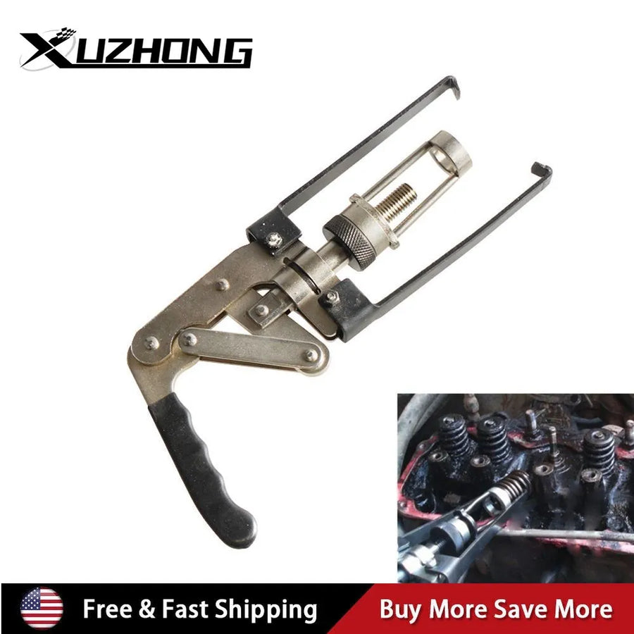 Valve Spring Compressor Remover Tool for OHV OHC CHV Engines Universal Clamp Cylinder Removal Install