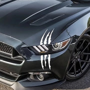 40 x 12cm Ghost Claw Scratch Car Decal